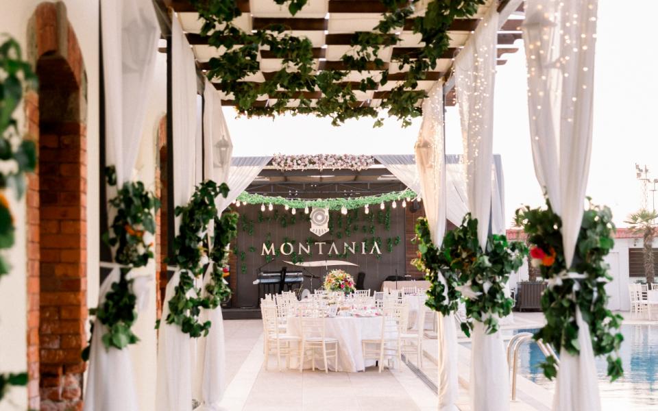 Poolside Wedding