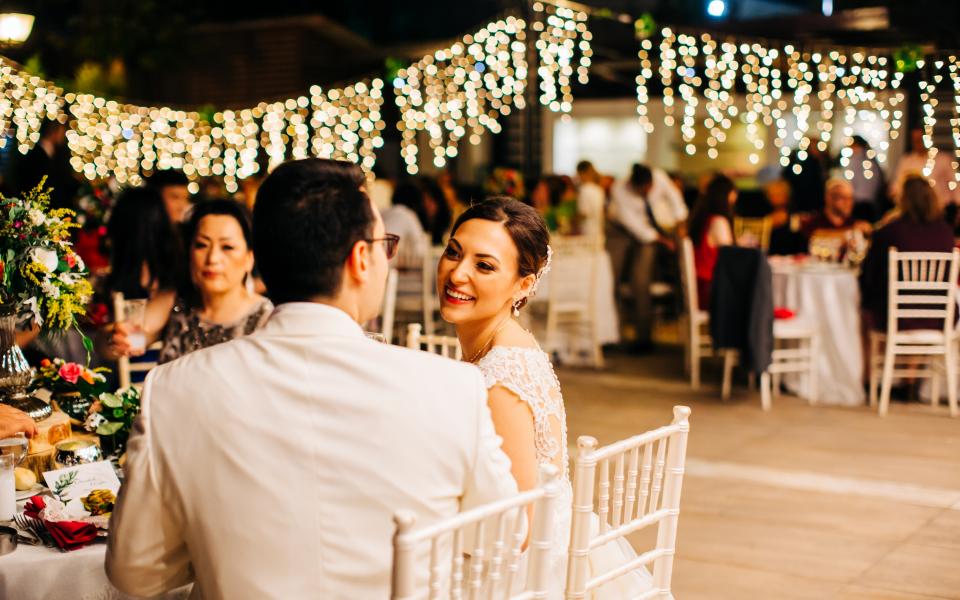 Poolside Wedding