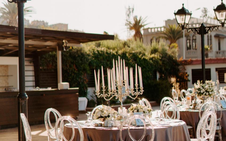 Poolside Wedding