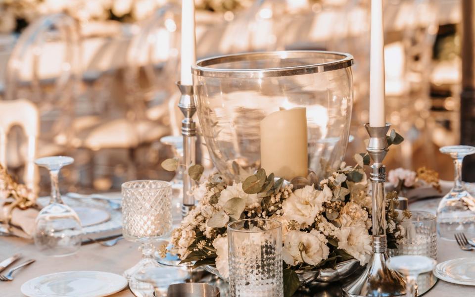 Poolside Wedding